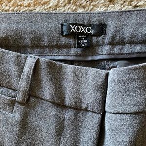 Xoxo • Size 3/4 • Grey Dress Pants